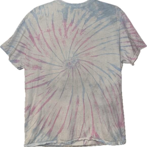 Nickelodeon Rugrats Tie-Dye Tee Unisex Size Large Pink Blue Childcore 90s Y2K - Picture 2 of 3